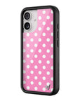 Wildflower iPhone case 17 Pink Polka Dots Cute Classic
