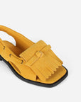 Intentionally Blank - Professor Flat Fringe Sandal -