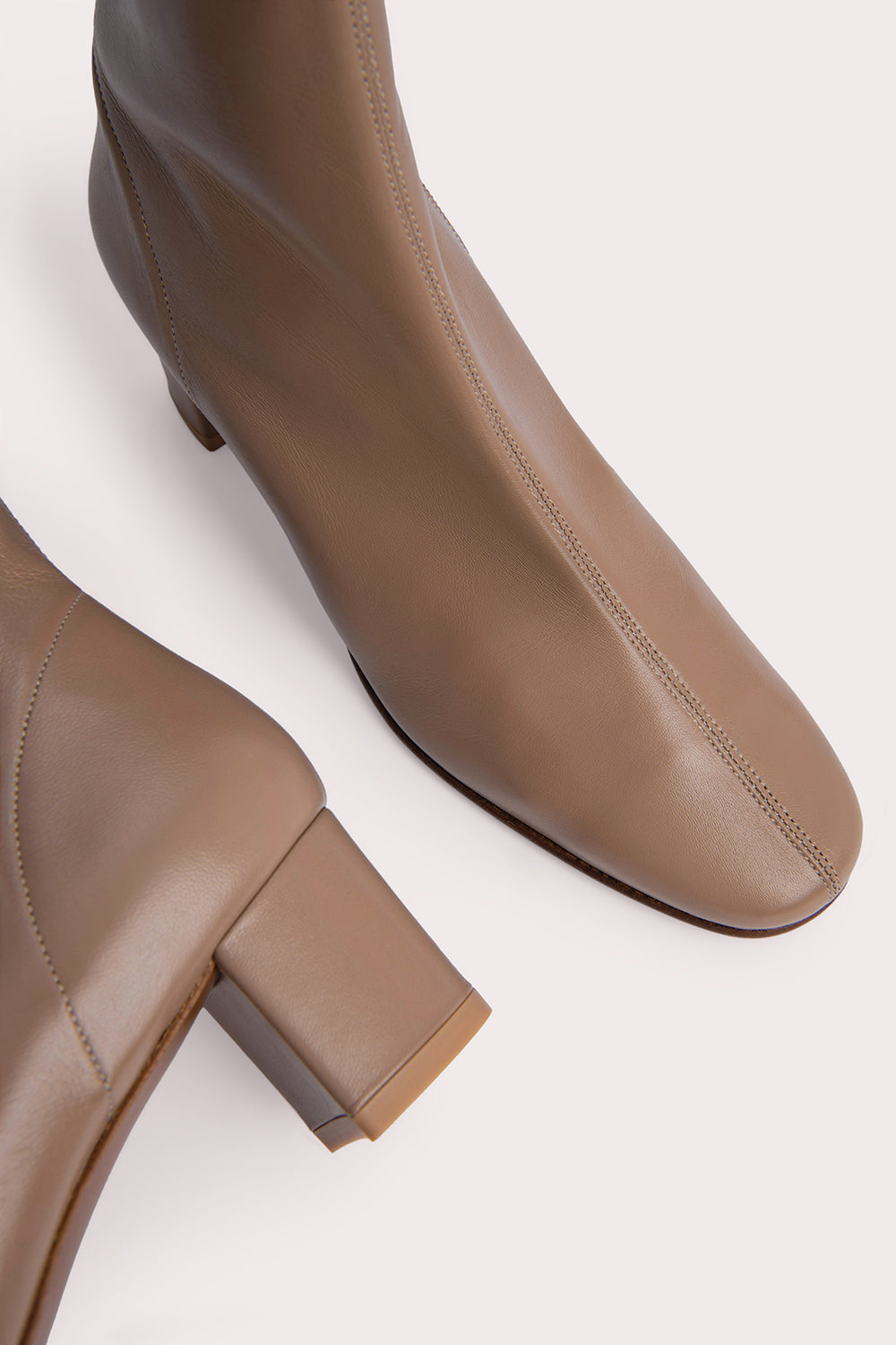 By Far - Sofia Nude Leather -