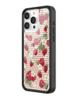 Wildflower Raspberry Polka Dot iPhone 15 Pro Max Case