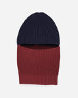 Verloop - Ribbed Colorblock Balaclava -