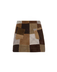 Loti - Renata Mini Skirt - Brown Patchwork -