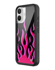 Wildflower iPhone case 16 Flames Black Red Cute