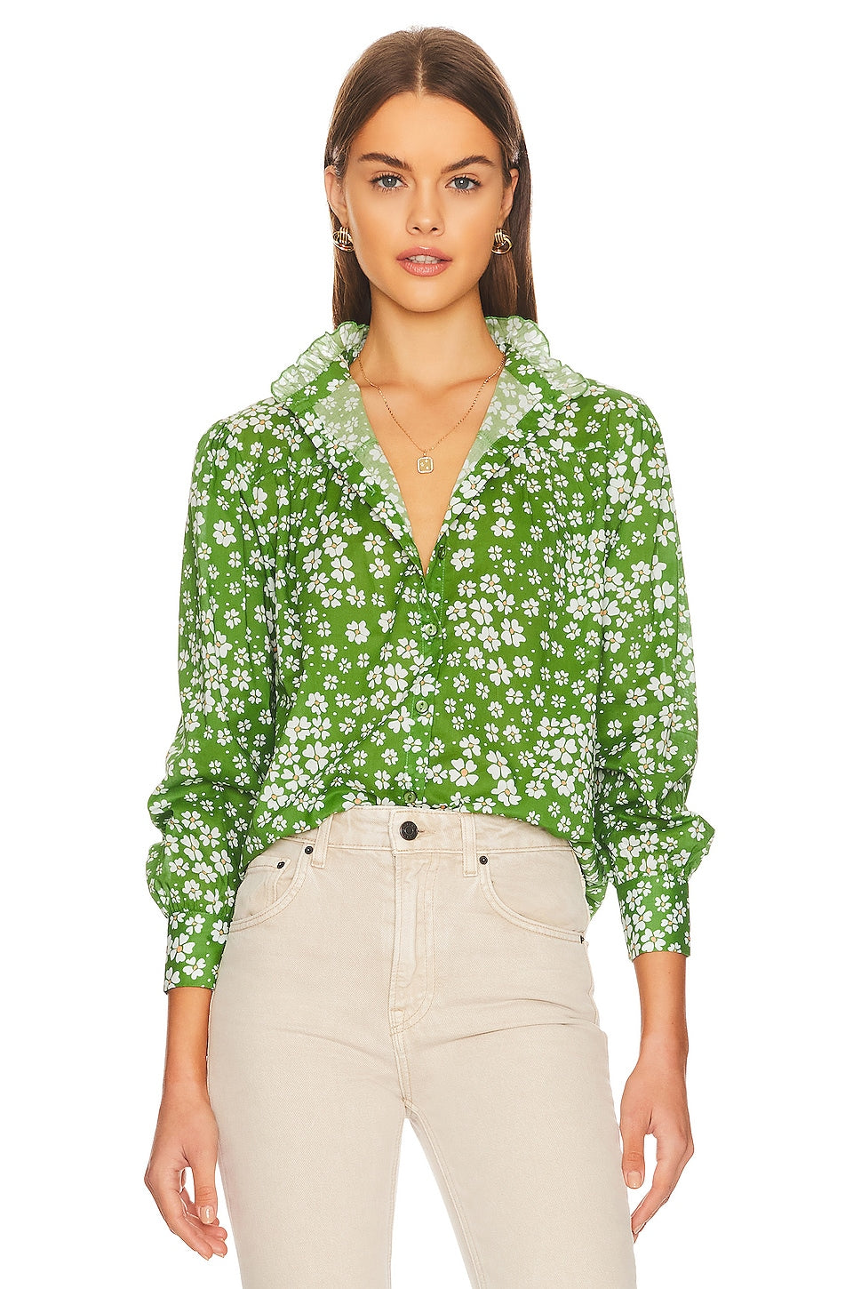 Kennedy Shirt - Olive Green