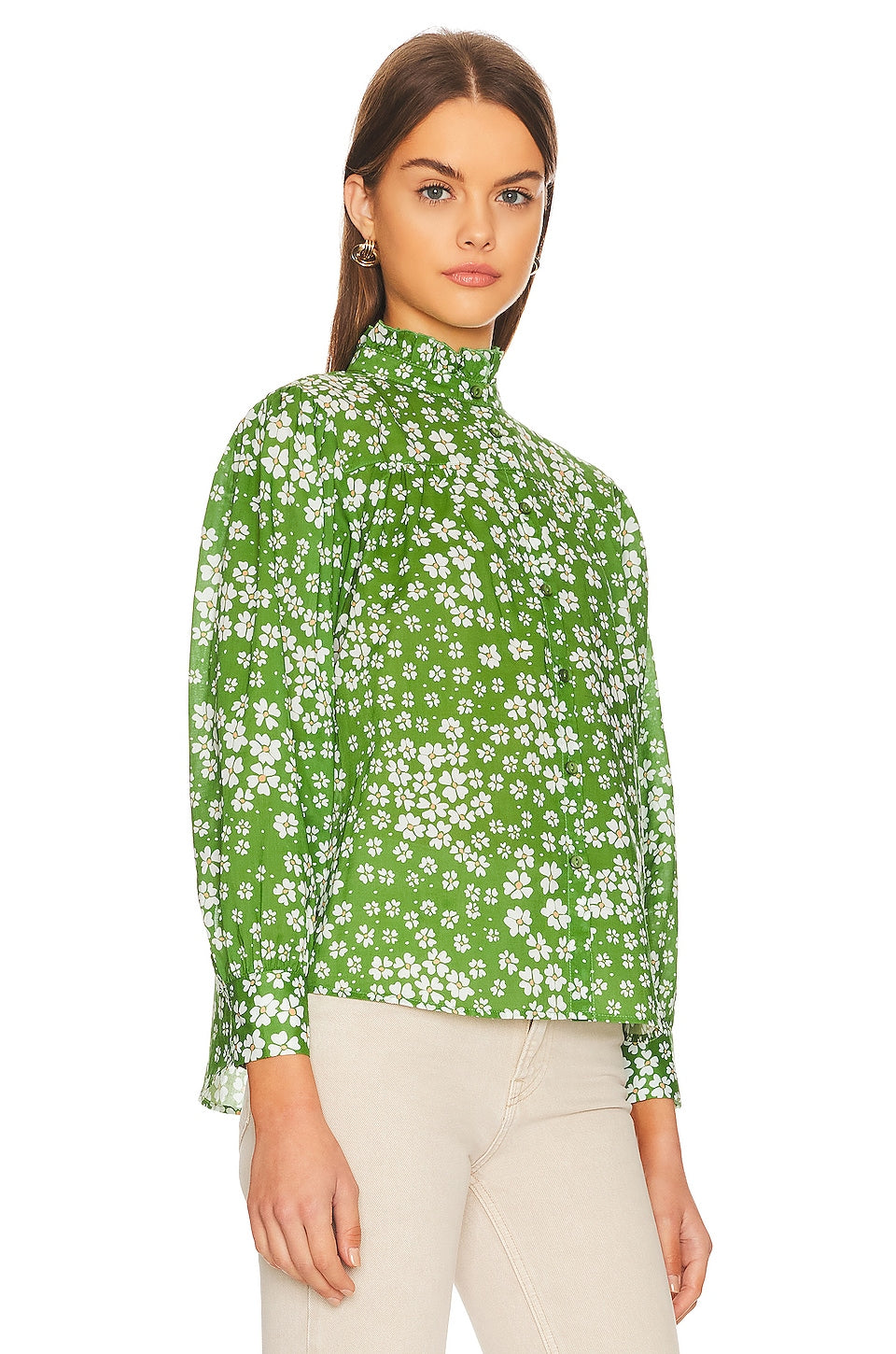 Kennedy Shirt - Olive Green