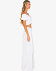 JBQ - Rose Top - White -