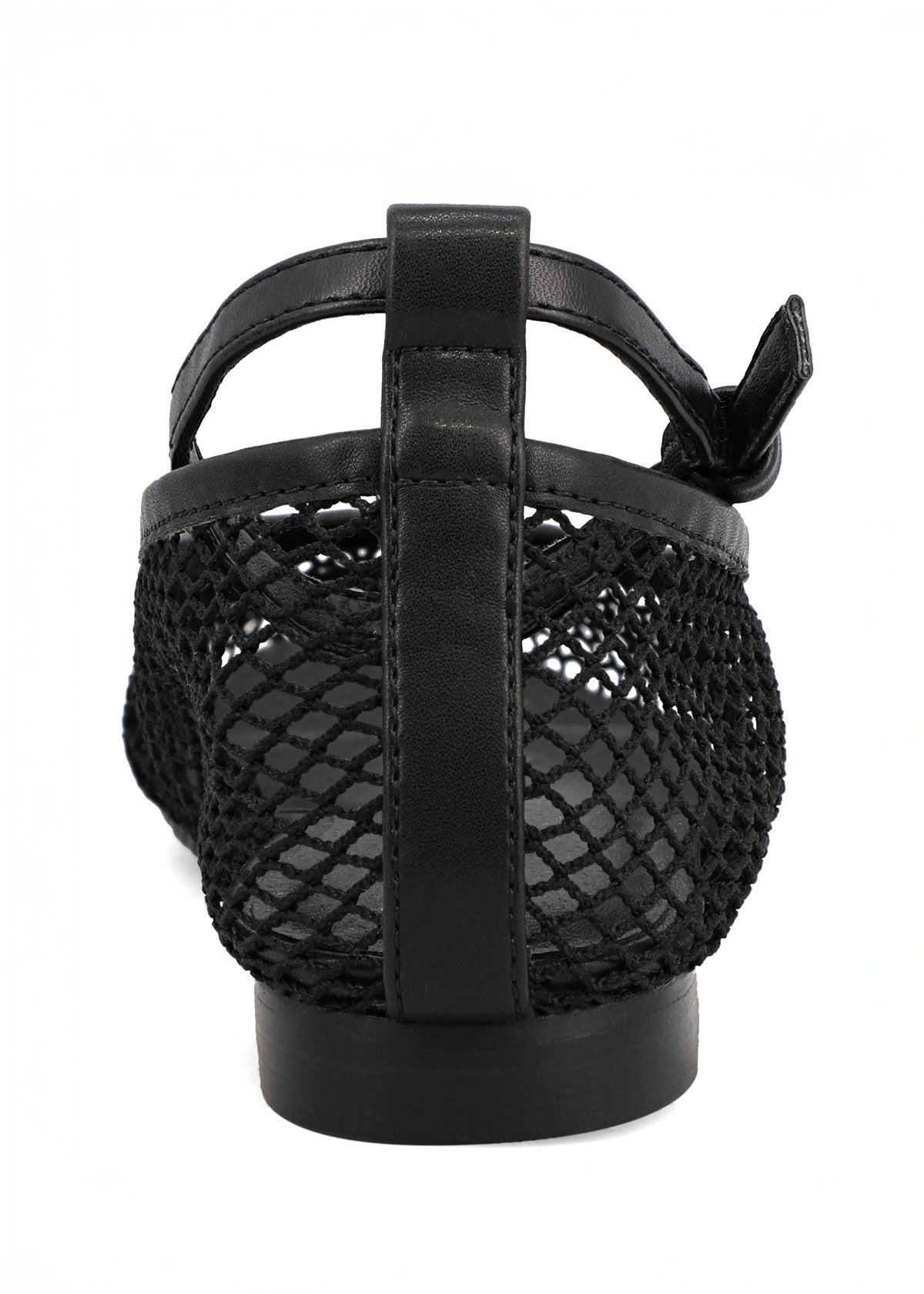 Roz Flat - Black Mesh