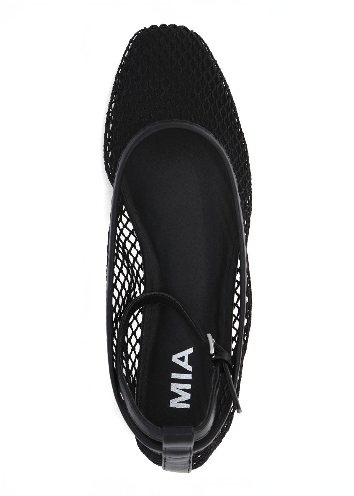 Roz Flat - Black Mesh