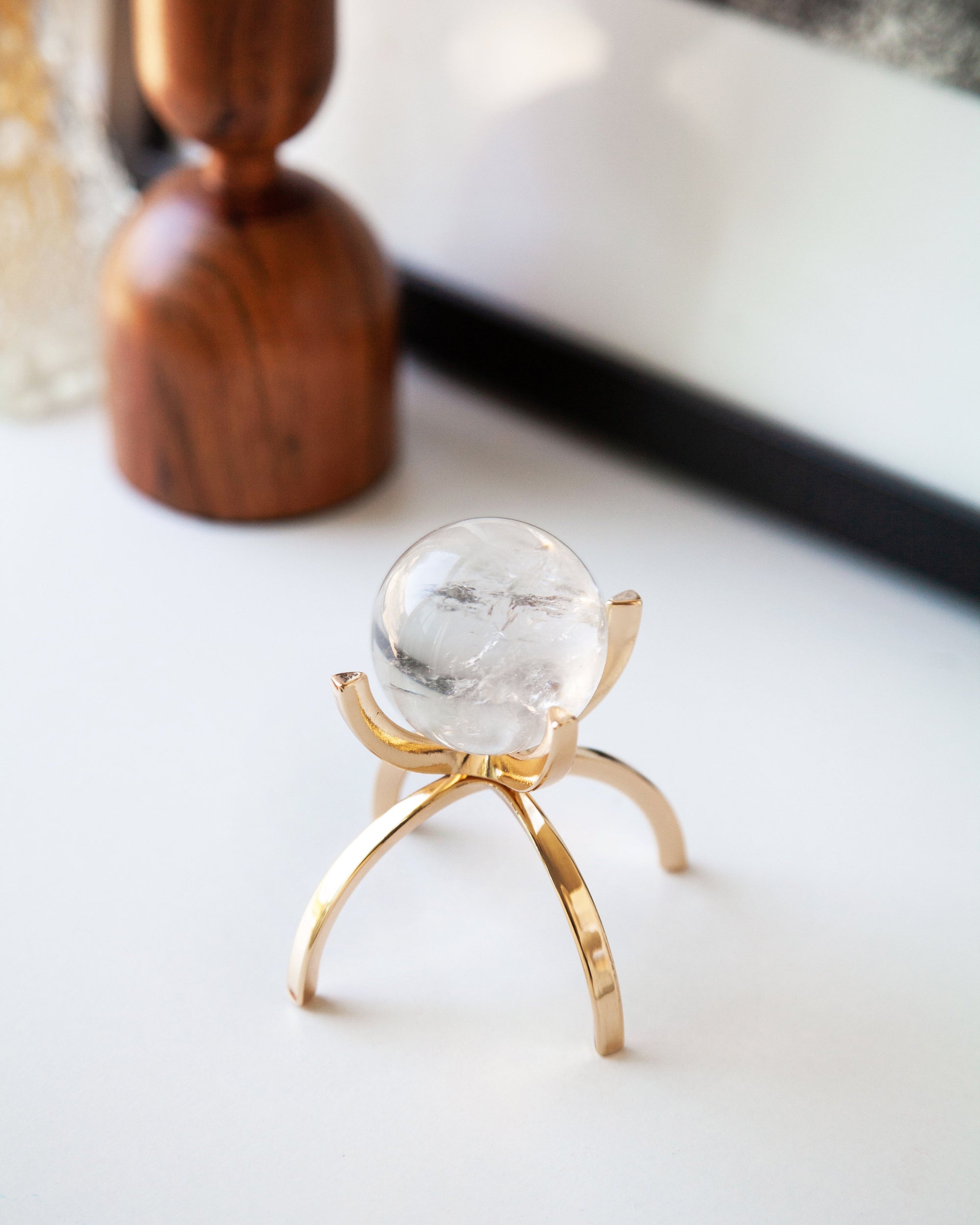 Eye Of the Beholder Gemstone Sphere On Stand Set