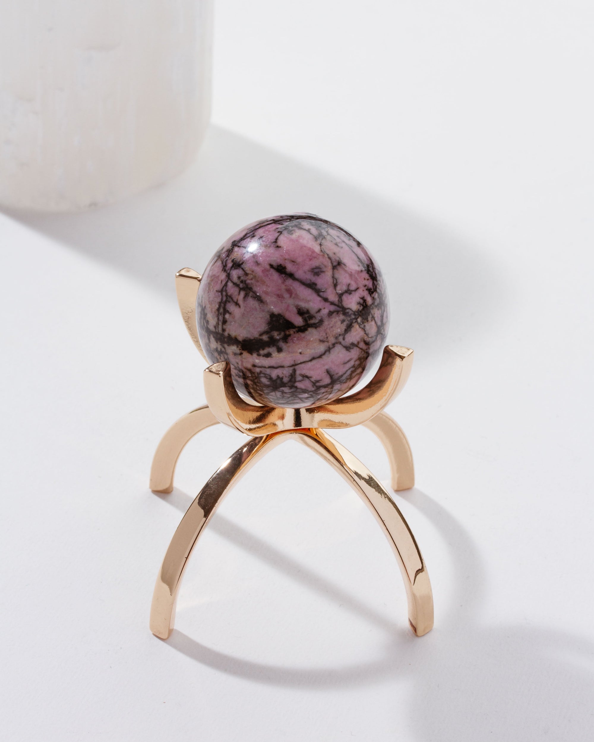 Eye Of the Beholder Gemstone Sphere On Stand Set