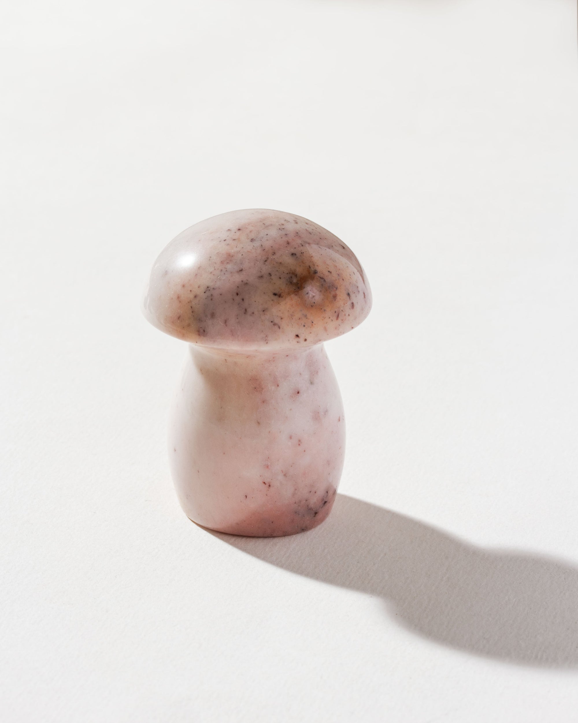 Micro Dose Gemstone Standing Mushroom Crystal - Ocean Jasper