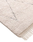 Solo Rugs - Shaggy Moroccan Hand-Knotted Bohemian Area Rug -