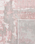Solo Rugs - Blush Hand Loomed Contemporary Abstract Area Rug -