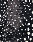 Solo Rugs - Louis Hand Knotted Contemporary Modern Animal Print Wool Black Area Rug -