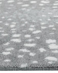 Solo Rugs - Louis Hand Knotted Contemporary Modern Animal Print Wool Black Area Rug -