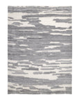 Solo Rugs - Maverick Hand-Knotted Contemporary Modern Area Rug - 5X8 Gray Modern - Contemporary
