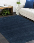 Solo Rugs - Zayn Hand Loomed Contemporary Solid Area Rug -