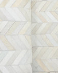 Solo Rugs - Meir Handmade Contemporary Cowhide Area Rug -