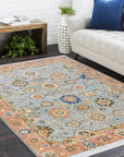 Solo Rugs - Liza Hand Knotted Contemporary Transitional Area Rug -