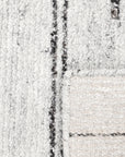 Solo Rugs - Chelsea Hand Knotted Contemporary Modern Light Gray Area Rug -