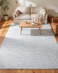 Solo Rugs - Chatham Hand Woven Contemporary Flatweave Area Rug -
