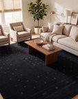 Solo Rugs - Simi Hand Loomed Bohemian Gabbeh Area Rug -