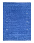 Solo Rugs - Hartford Hand Loomed Boho Navy Area Rug - Navy Boho