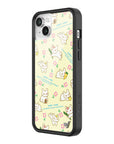 Wildflower - Sandy Liang Bunny Gift Wrap iPhone Case -