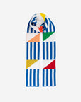 Verloop - Sailboat Skinny Scarf - Cobalt