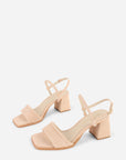 Intentionally Blank - Validated Suede Heel - OATMILK SUEDE