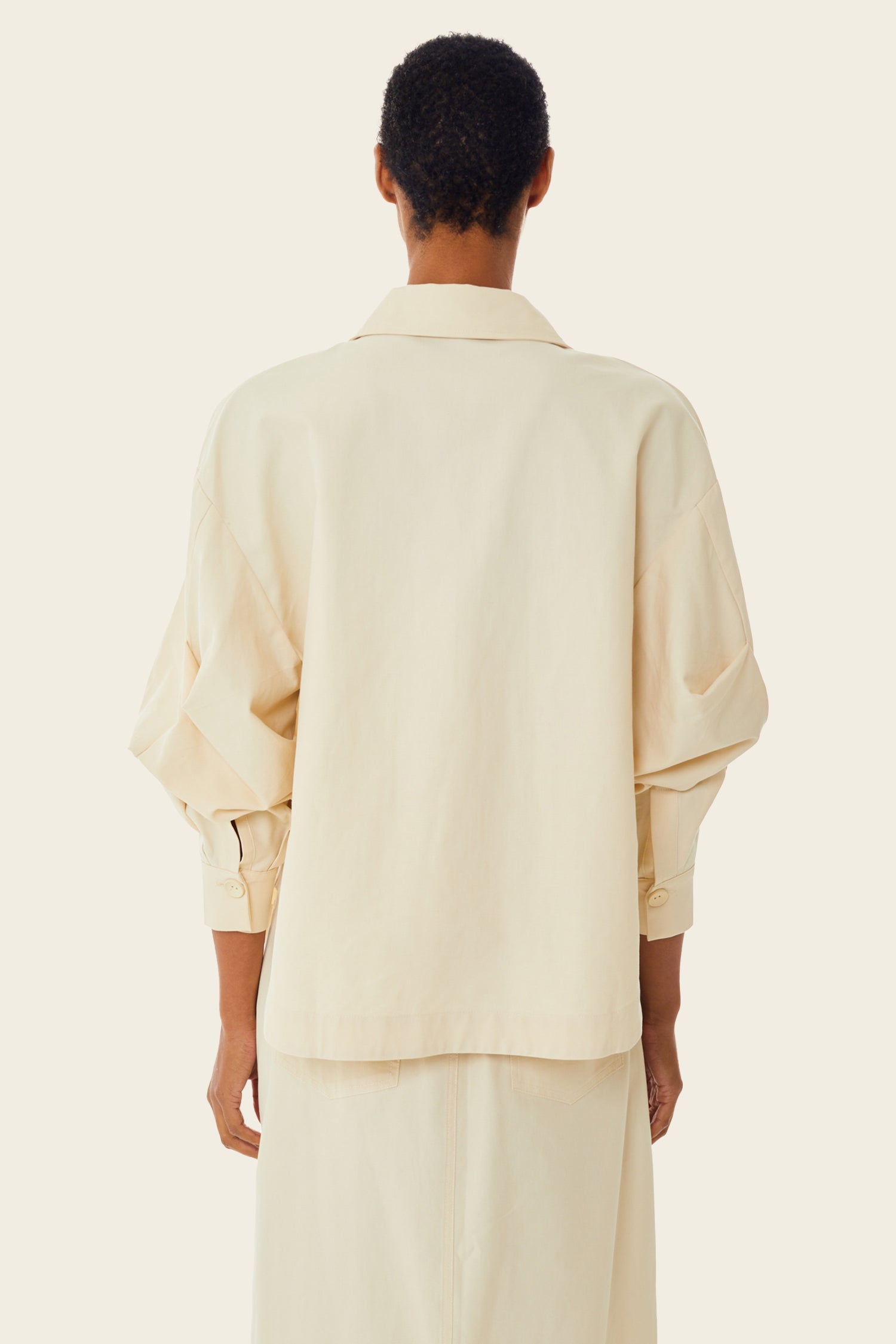 Oversized Cargo Button Down