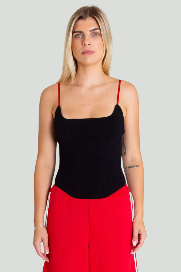 Persephone Corset Knit Tank