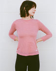 Rat Boi - 3/4 Sleeve Top - Lychee -