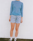Rat Boi - 3/4 Sleeve Top - Raspberry -