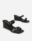 Intentionally Blank - Surrender Leather Wedge Heel -
