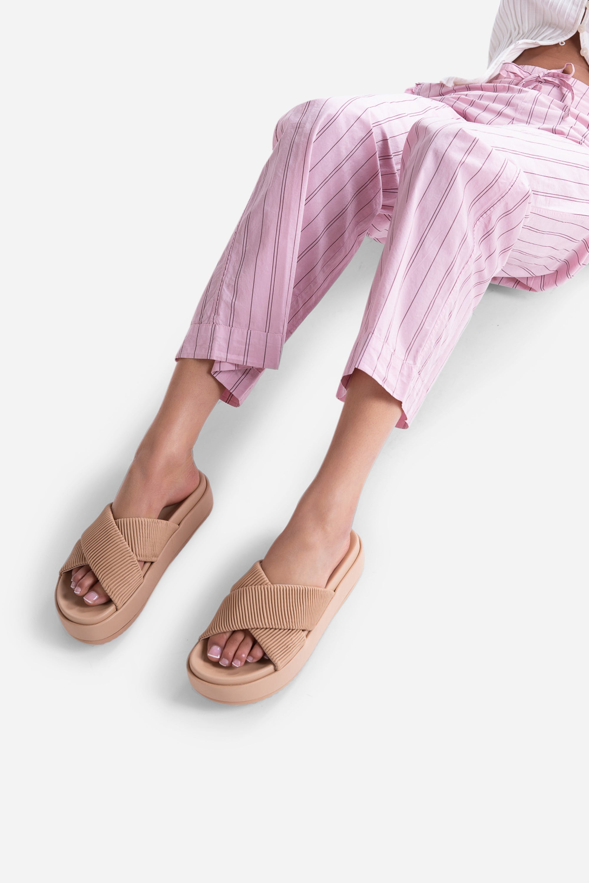 Intentionally Blank - Sylvie Flatform Sandal -