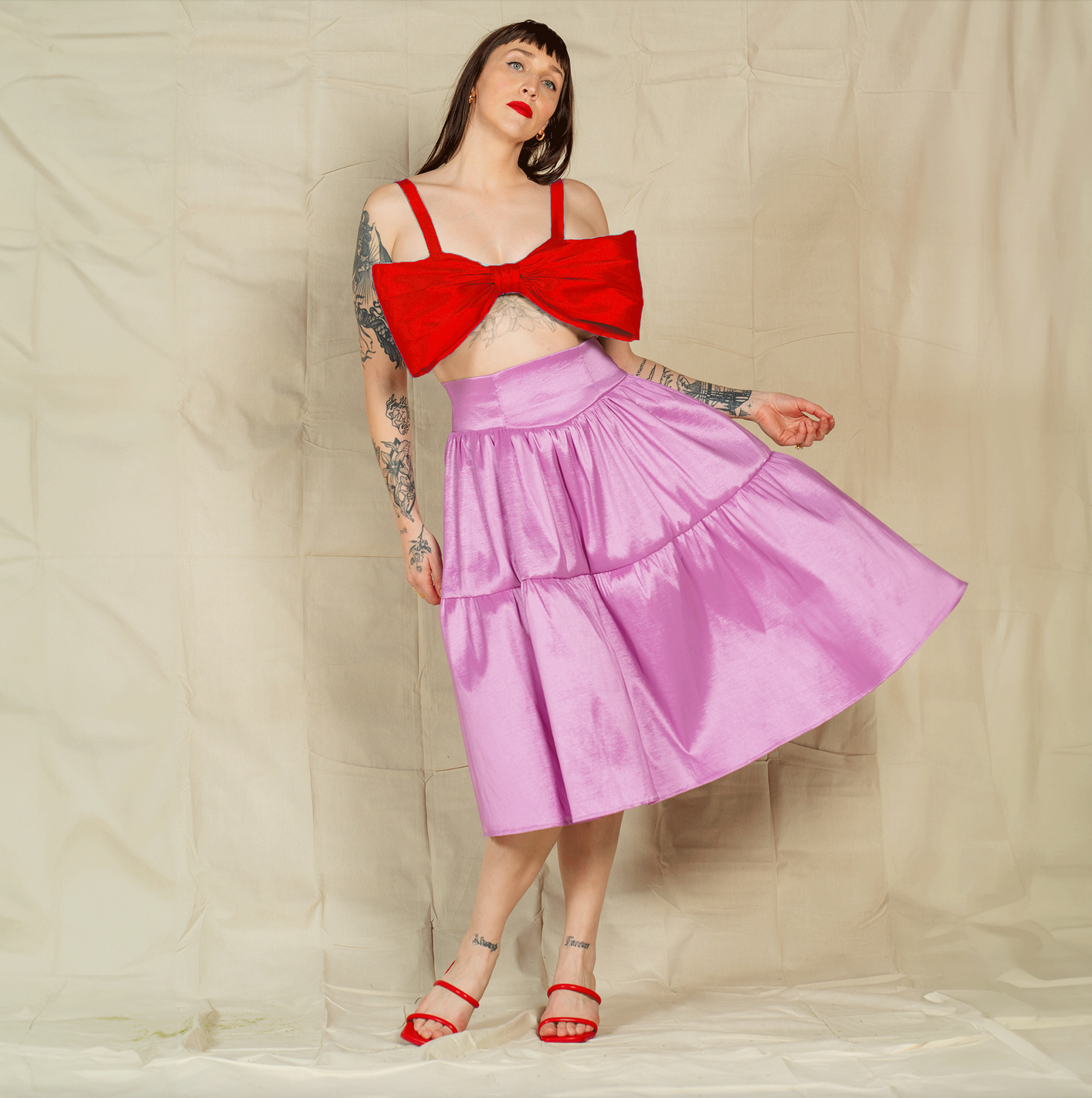 Viv Skirt - Pink