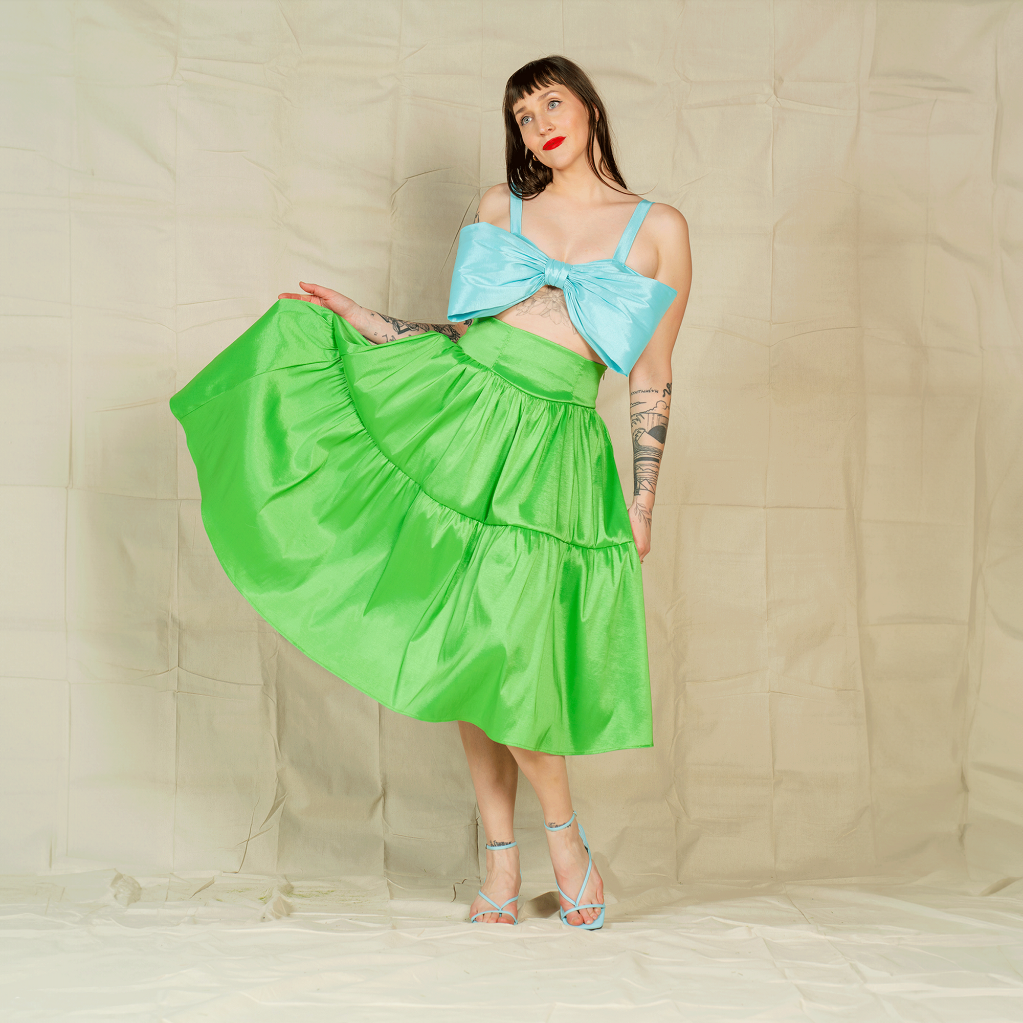 Viv Skirt - Green
