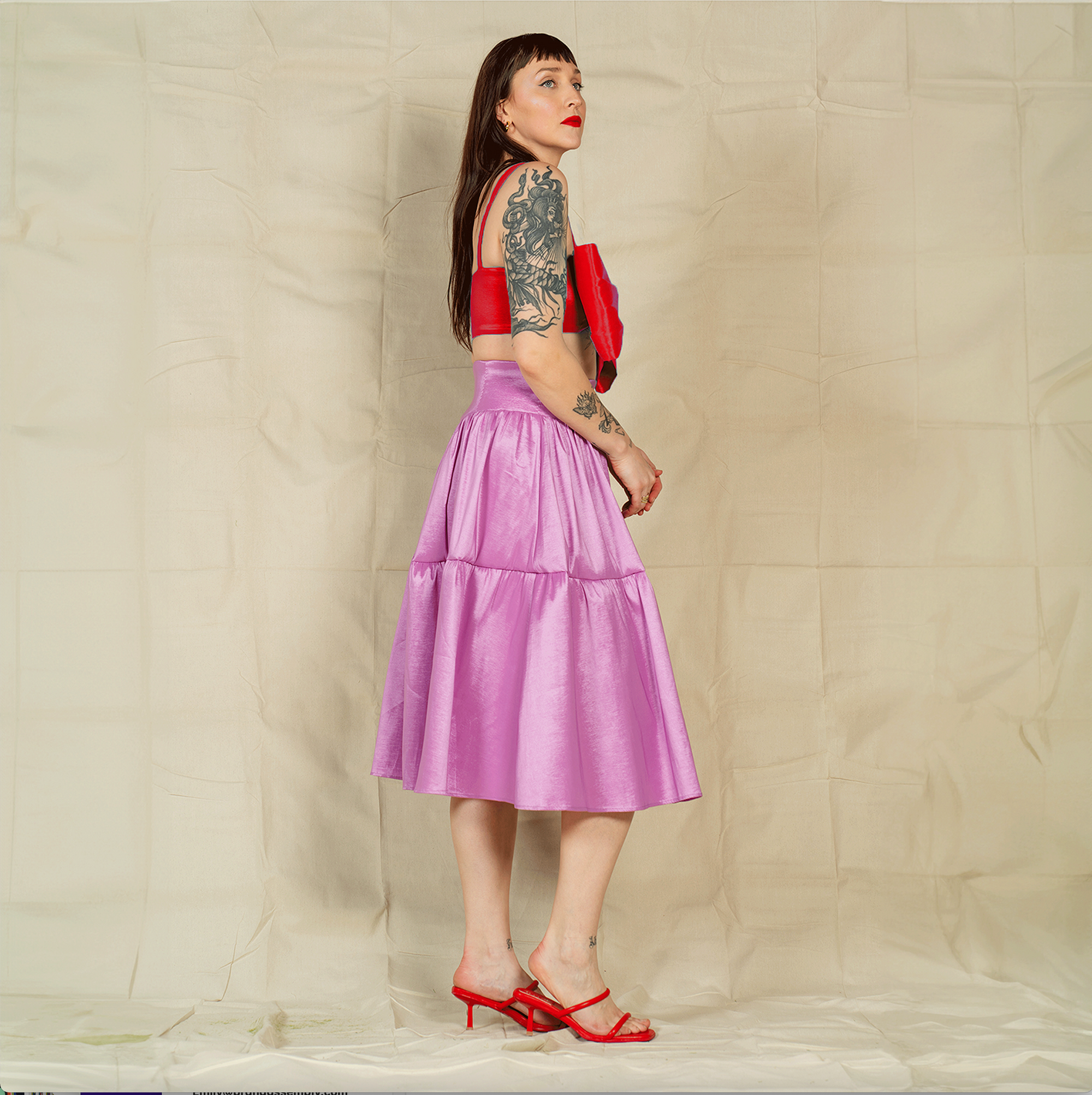 Viv Skirt - Pink