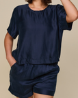 Harper Wilde - Silky Sleep T-Shirt - Midnight -