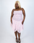 Tyler McGillivary - Sofia Dress - Pink Floral/White -
