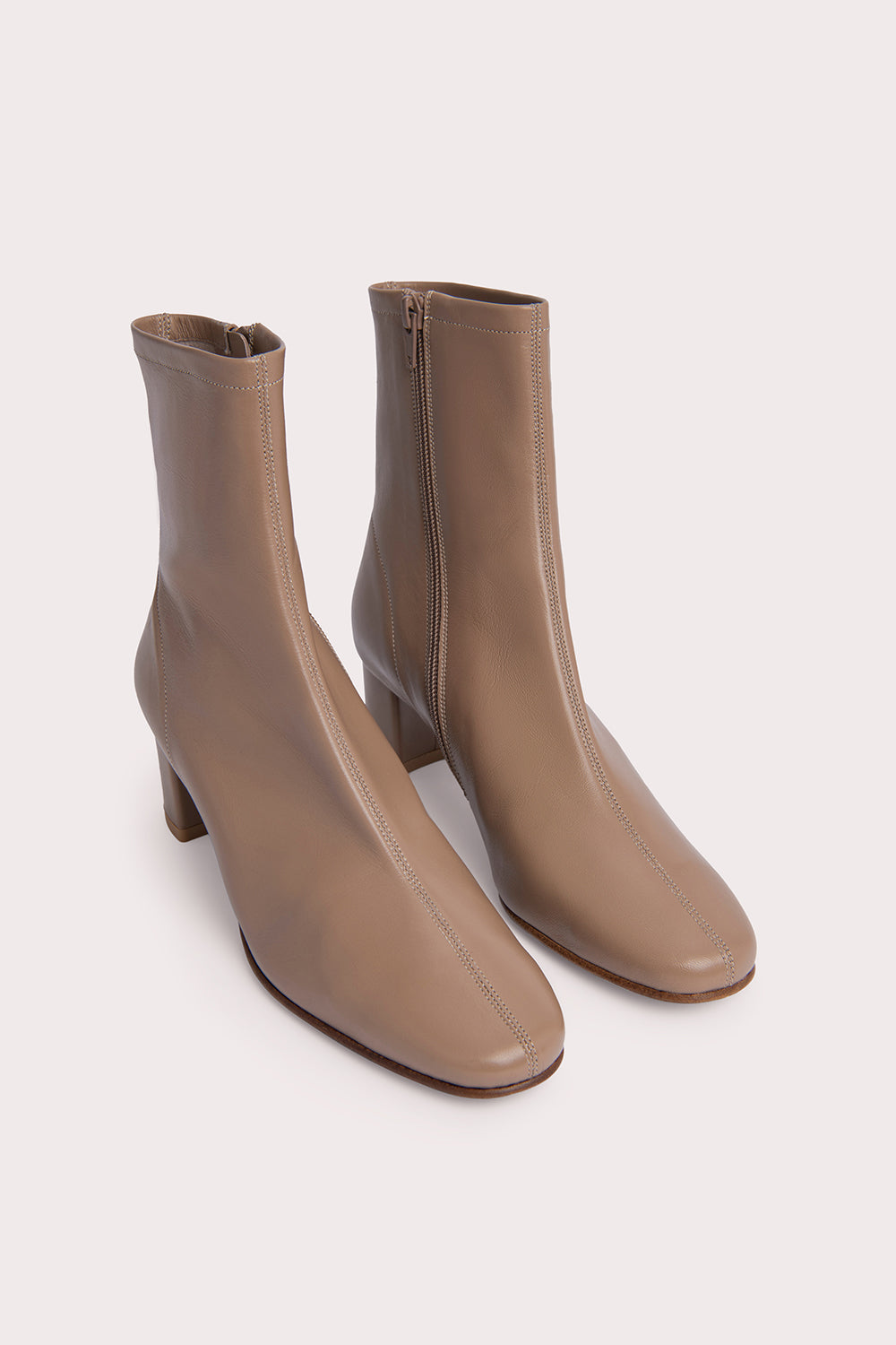 By Far - Sofia Nude Leather -