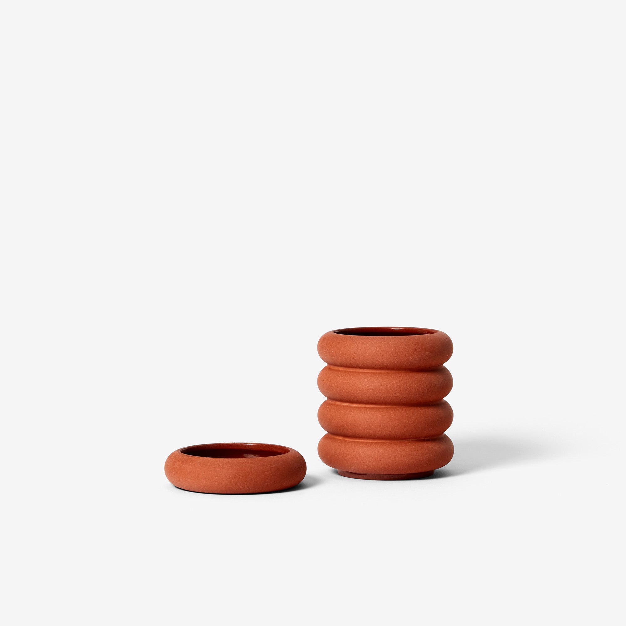 Stacking Planter Mini Tall - Terracotta