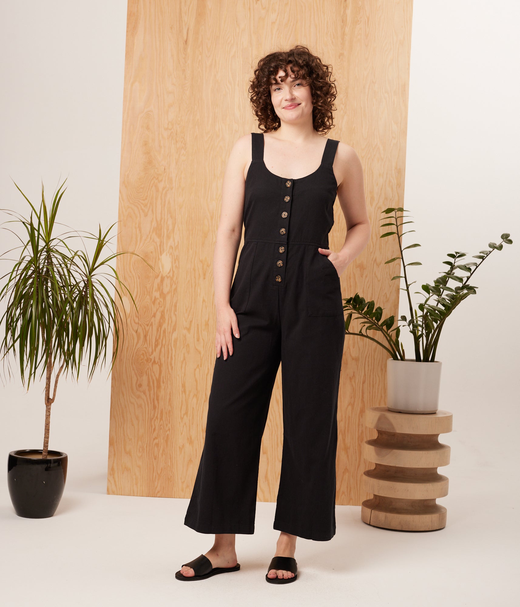 Starlette Jumpsuit - Black