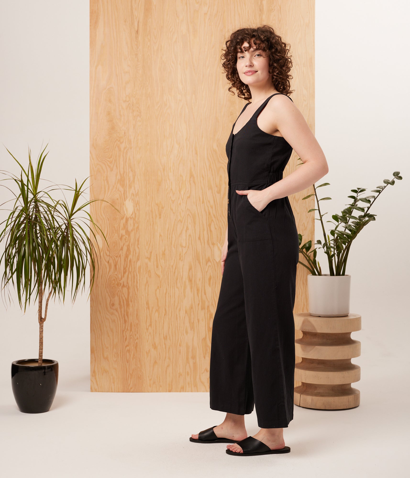 Starlette Jumpsuit - Black