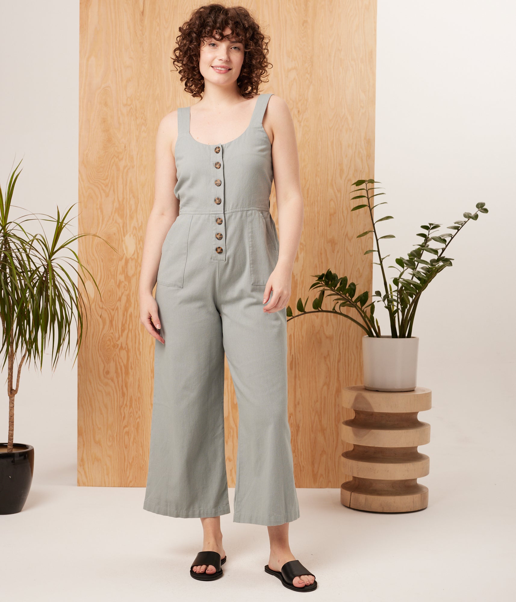 Known Supply - Starlette Jumpsuit - Tide Pool -