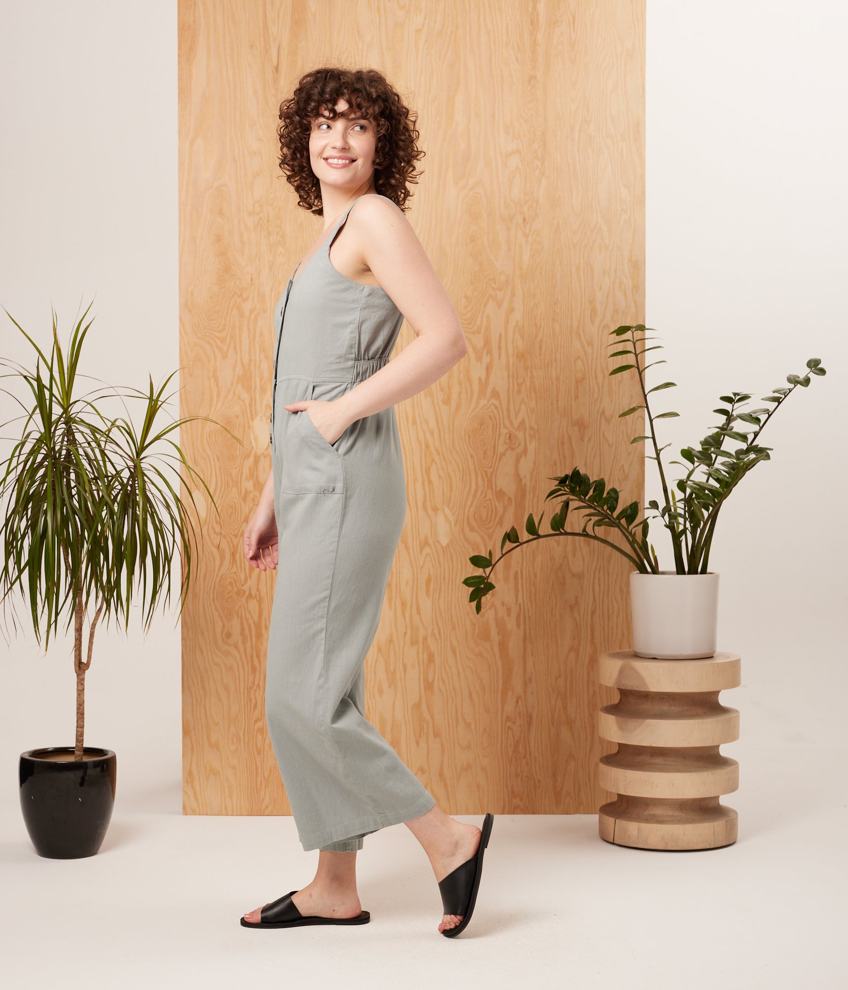 Known Supply - Starlette Jumpsuit - Tide Pool -