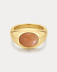 Luv Aj - Sunset Stone Signet Ring -