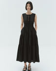 Loti - Teresa Midi Dress - Black -