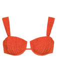 Montce - Tangerine Petal Bikini Top -